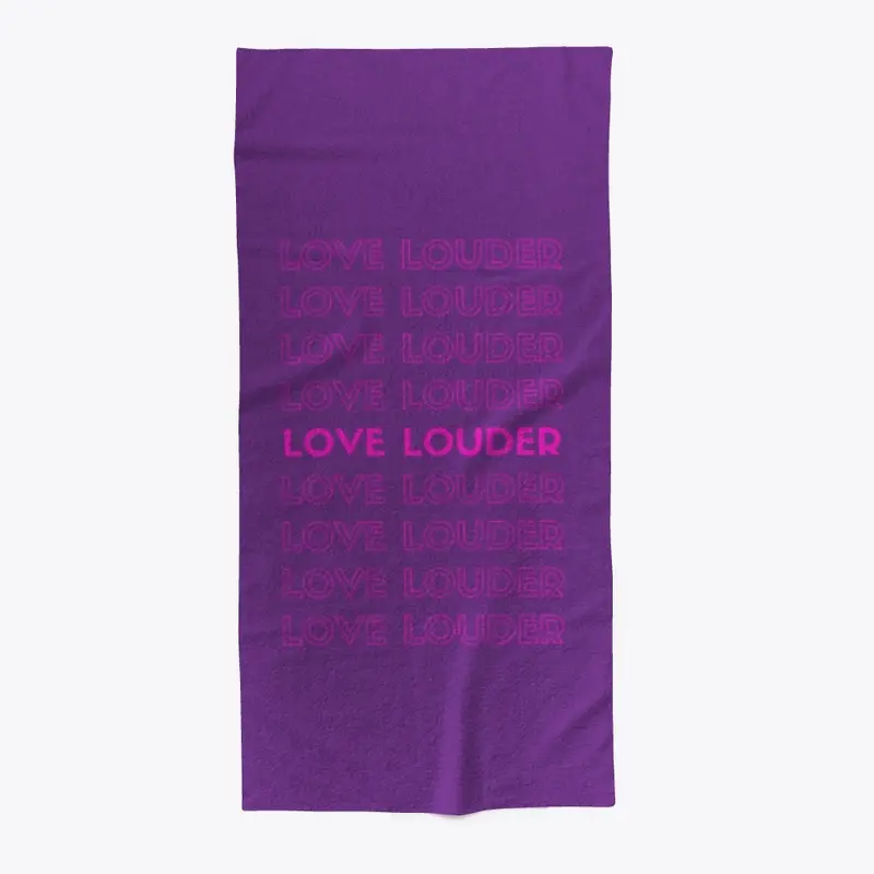 Love Louder Pink Collection