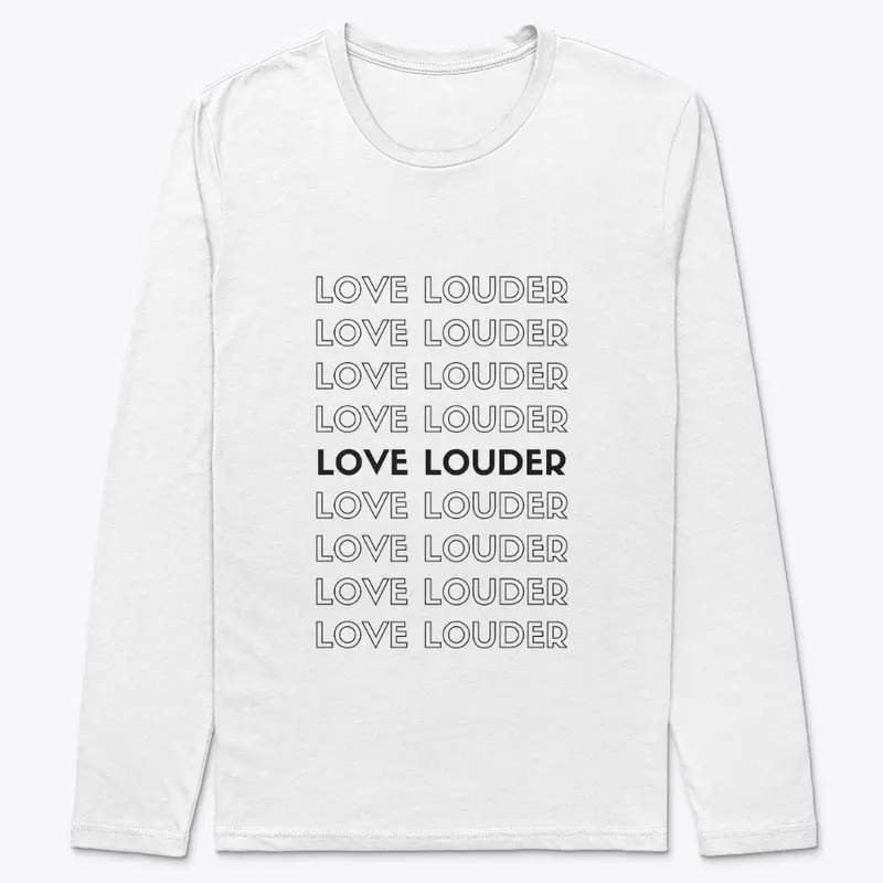 Love Louder Black Collection