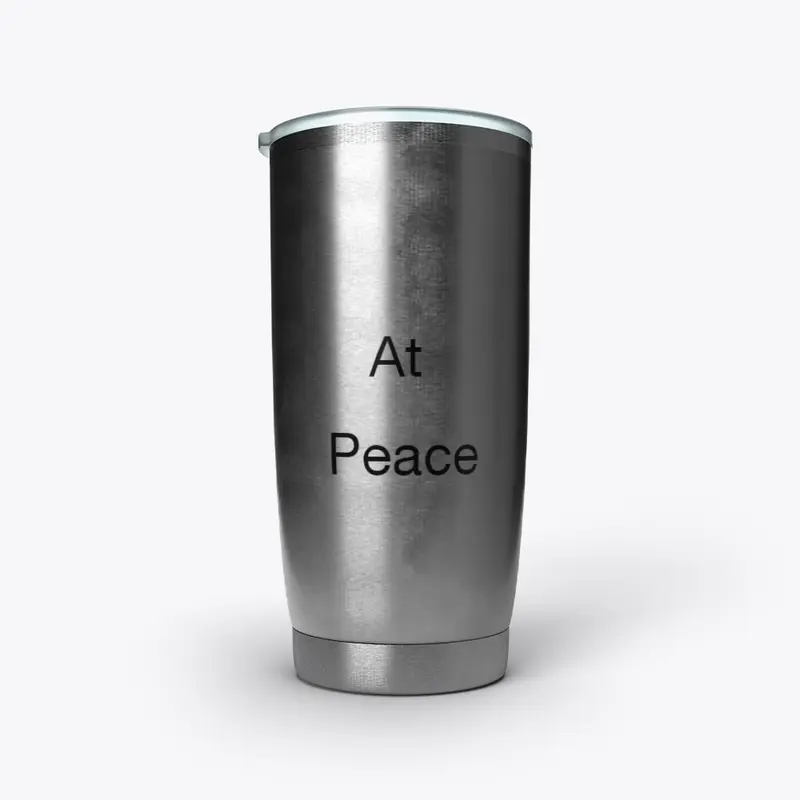 At Peace Beverage Tumbler