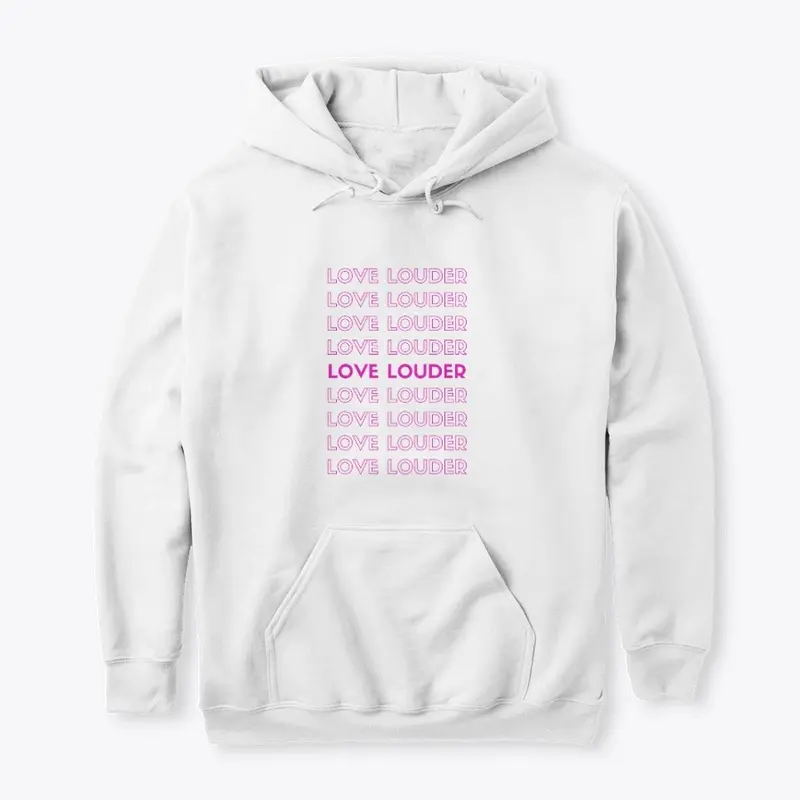 Love Louder Pink Collection