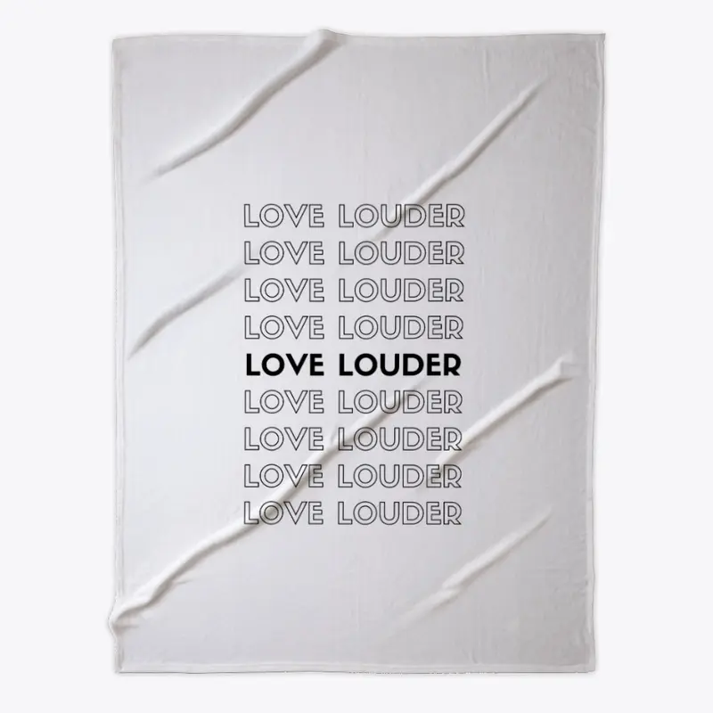 Love Louder Black Collection