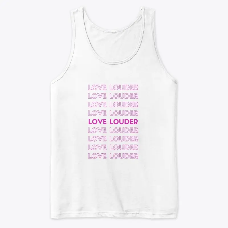 Love Louder Pink Collection