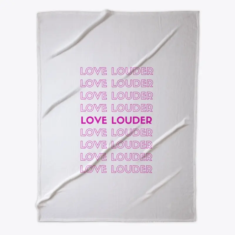 Love Louder Pink Collection